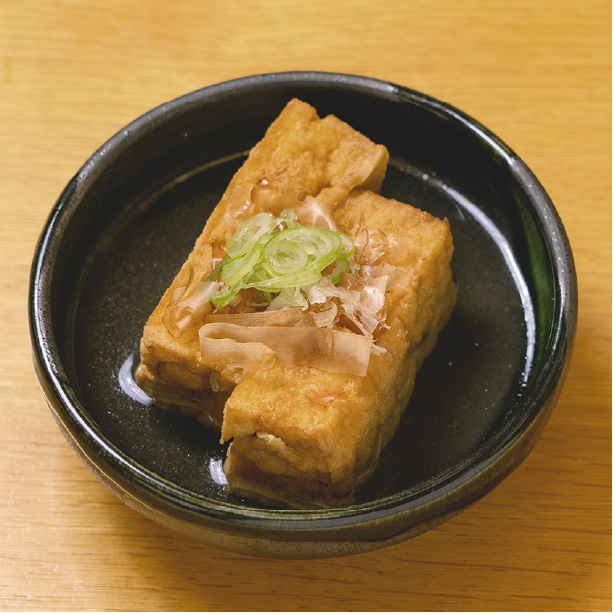 thick fried tofu